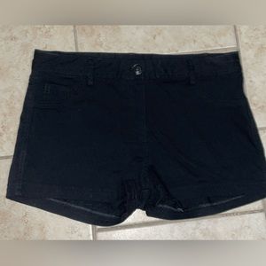 Black shorts